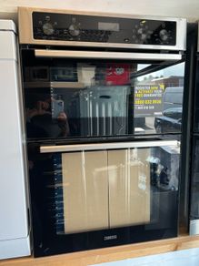 Zanussi Series 20 Built-In Electric Double Oven - Stainless Steel | ZKCNA4X1