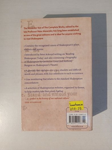 The Complete Works of William Shakespeare