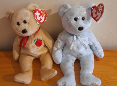Ty Beanie Baby Big Apple & Flaky