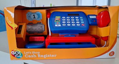 Go Play! Lets Shop Cash Register with Pretend Money and Cards