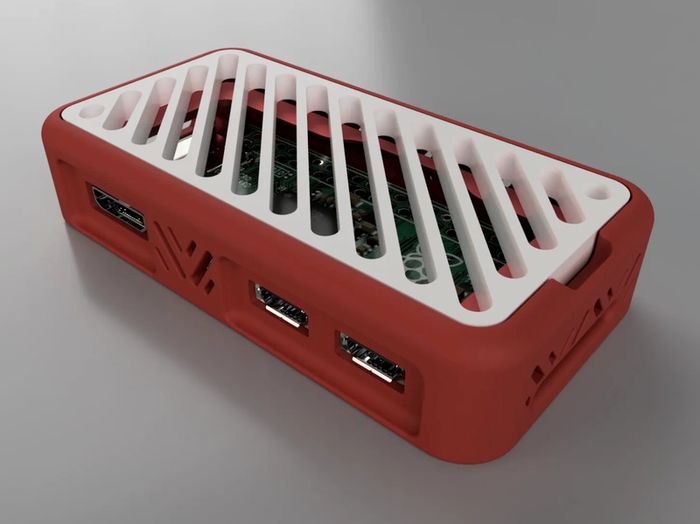 Aura Slim Raspberry Pi Zero Case Ultra Low Profile Snap Fit Enclosure
