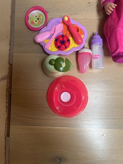 babyborn doll as new and accessories