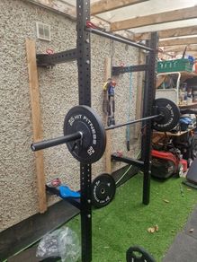 wall mounted folding squat rack