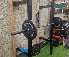 wall mounted folding squat rack