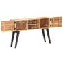 Sideboard 120x30x75 cm Solid Acacia Wood Image 5