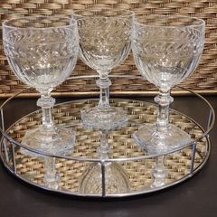 Villeroy & Boch Miss Desiree Water Goblet Glass 6.5" x3