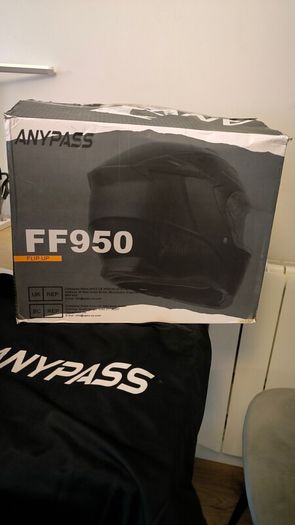 Motorcycle Helmet 950 Flip-up Helmet with Dual Visor & UV Protection