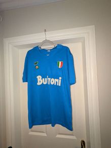 Napoli 1987/88 Home Kit 1980's - Maradona Jersey.