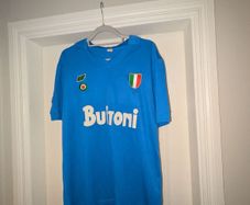 Napoli 1987/88 Home Kit 1980's - Maradona Jersey.