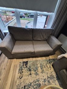 grey sofa