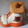 Vintage Retro Fisher Price Boot 1970s Image 5