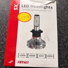 H7 led headlights and side bulbs
