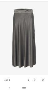 My Essential Wardrobe Satin Maxi Skirt size 34/ UK 8