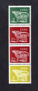 1974 Ireland 10p Multivalue Rolls (se-tenarnd) Perf 14 X 14 1/2 Gerl Definitive Stamps Mint Never Hinged (MNH)