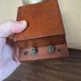 vintage wood-cased block bell or electric alarm bell Image 4
