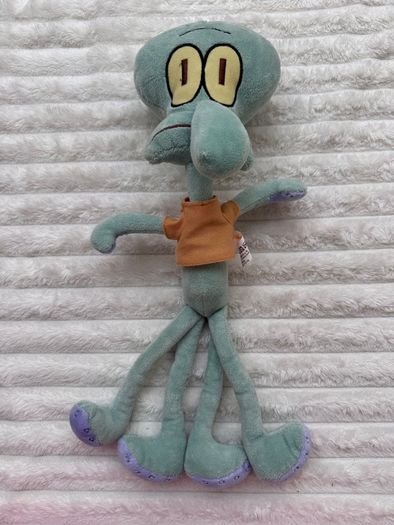Simba Nickelodeon 2014 Viacom Squidward Plush SpongeBob SquarePants approx. 42 cm. Used Please see photos