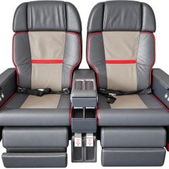 TAP Air Portugal Business Class Recliner Seats Genuine Aircraft Double Seat