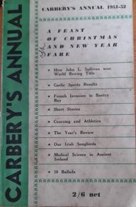 Carbery's 1951/52 Annual. Decent condition.