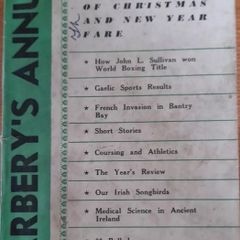 Carbery's 1951/52 Annual. Decent condition.