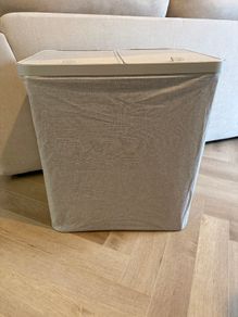 Brand New Dual Laundry Hamper / Basket Dunnes Stores - Cream - 25 EUR