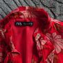 Zara Red Dress  Size 10 Image 4