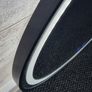 LED Bathroom Mirror 80cm Black Frame Antifog Demister Image 6