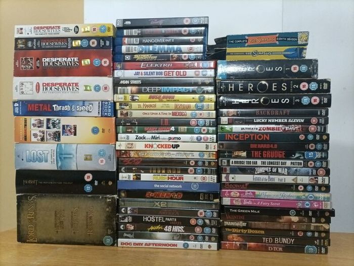 DVD job lot