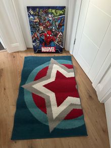 Avengers kids rug and frame FREE