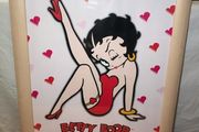 Betty Boop Framed Picture Poster with Hanging Bracket