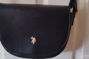 U.S. Polo Assn. Crossbody Bag  Elegant Black  Excellent Condition