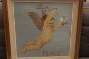 Antique Cross Stitch Picture