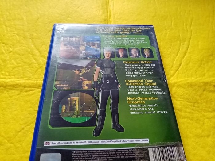 X Squad PlayStation 2 ps2 games Original