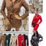 Eco Leather Dress With Ribs Image 5