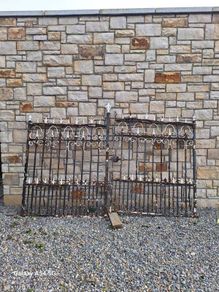 Antique Wrought Iron Gatesates from 1883