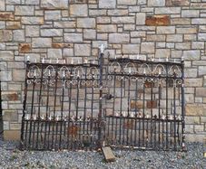 Antique Wrought Iron Gatesates from 1883