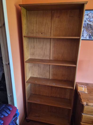 Bookcase solid wood