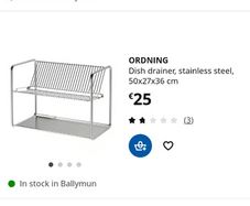 IKEA dish drainer