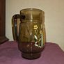 1970's French Smoked Glass Pitcher Image 4