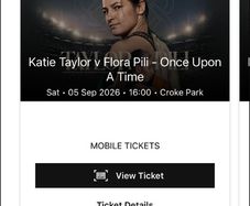 katie taylor tickets
