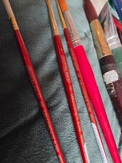 430X Professional Painting Brushes made in England Winsor Newton sable brushes Oil Painting Watercolour Hog bris