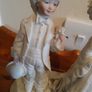 Vintage A. Belcari "Boy & Girl" Image 6