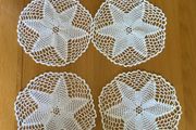 Vintage Handmade Lace Doilies (4)
