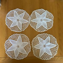 Vintage Handmade Lace Doilies (4)