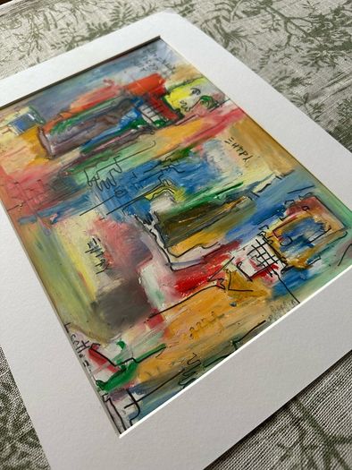 Pastel - Abstract Portrait
