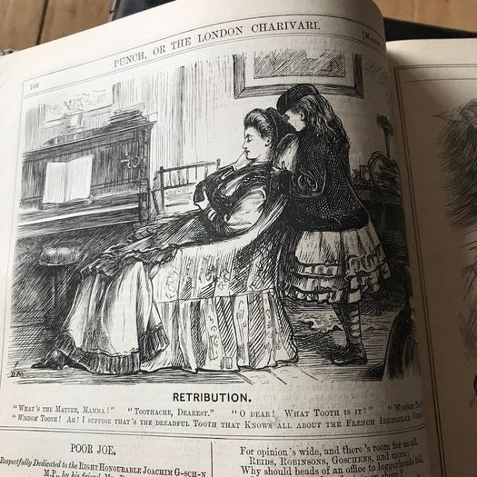 1871 - 1872 Antique ' Punch- New Library Series'