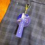 NEW WITH TAGS Harry Brown slim fit textured check Navy suit pants in W30 L30. Image 3