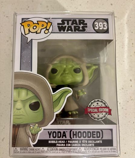 Funko Pop | 393 | Yoda Hooded | Special Edition | Star Wars