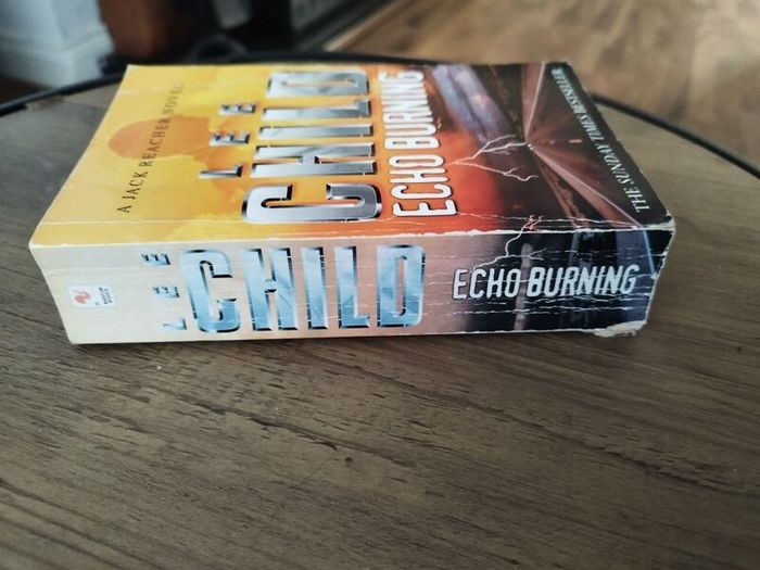 lee child Echo burning.
