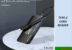 Type-c Card Reader With 3USB Card