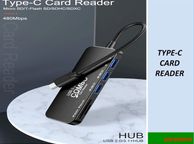 main image for ad Type-c Card Reader With 3USB Card